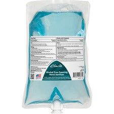 Betco Hand Sanitizer Foam Refill - Fresh Neutral Scent - 33.8 fl oz (1000 mL) - Bacteria Remover, Kill Germs - Hand, Skin - Green - Alcohol-free, Pleasant Scent - 1 Each
