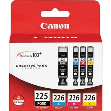 Canon PGI225CLI226 Original Ink Cartridge - Inkjet - Magenta, Yellow, Magenta, Yellow - 4 / Pack