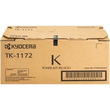 Kyocera TK-1172 Original Laser Toner Cartridge - Black - 1 Each - 7200 Pages
