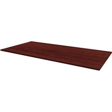HON Preside Conference Table Tabletop - 96" x 48" x 1" - Material: Particleboard - Finish: Mahogany