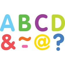 Teacher Created Resources Colorful Magnetic Letters - Fun Theme/Subject - Magnetic - 2" Length - Multi - 1 Pack