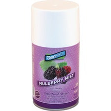 Impact Products Metered Air Freshener Spray - Aerosol - 6000 ft� - 6.4 fl oz (0.2 quart) - Mulberry Mist - 30 Day - 1 Each - Residue-free, Odor Neutralizer, Residue-free