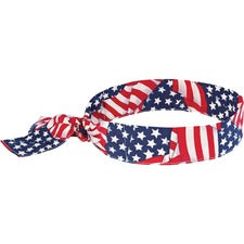 Chill-Its Evaporating Cooling Bandana - 1 Each - Red, White, Blue