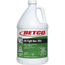 Betco Fight Bac RTU Disinfectant - Ready-To-Use Liquid - 128 fl oz (4 quart) - Fresh Scent - 1 Each - Clear