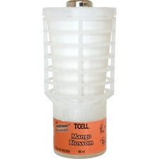 Rubbermaid Commercial TCell Odor Control Dispenser Refills - 6000 ft� - Mango Blossom - 60 Day - 6 / Carton - Odor Neutralizer, VOC-free