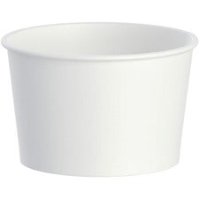 Solo Disposable Food Container - Disposable - White - Polyethylene Body - 20 / Carton