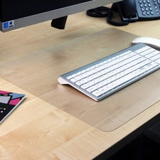 Desktex Desk Pad - Rectangle - 36" Width x 20" Depth - Polycarbonate - Crystal Clear
