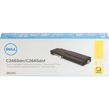 Dell Original High Yield Laser Toner Cartridge - Yellow - 1 Each - 4000 Pages