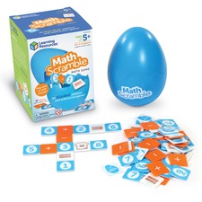 Learning Resources Math Scramble Game - Theme/Subject: Learning - Skill Learning: Mathematics, Scrambled Letter, Addition, Subtraction - Multi