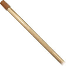 Impact Products Screw-type Wood Handle - 54" Length - 1" Diameter - Natural - Hardwood, Plastic - 1 Each