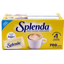 Splenda Single-serve Sweetener Packets - 0.035 oz (1 g) - Artificial Sweetener - 700/Box