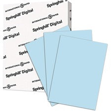 Digital Index Color Card Stock, 90 Lb Index Weight, 8.5 X 11, Blue, 250/pack