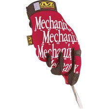 Mechanix Wear Gloves - 9 Size Number - Medium Size - Red - Safety Cuff - 2 / Pair