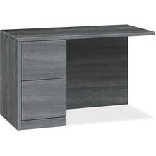 HON 10500 H105906L Return - 48" x 24" x 29.5" - 2 x File Drawer(s) - Finish: Sterling Ash