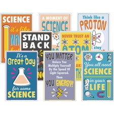 Teacher Created Resources Science Fun Posters - 11" Width - Multi