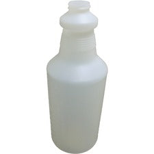 Handi-Hold Plastic Bottle with Graduations - 1 quart - Polyethylene - Natural