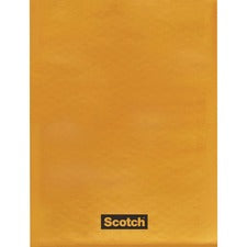 Scotch Bubble Mailers - Bubble - #3 - 8 1/2" Width x 14 1/2" Length - Self-adhesive Seal - Kraft Paper - 100 / Carton - Tan