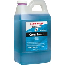 Betco BestScent Ocean Breeze Deodorizer - Liquid - 500 Sq. ft. - 67.6 fl oz (2.1 quart) - Ocean Breeze - 1 Each