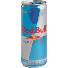 Red Bull Sugar-free Energy Drink - Ready-to-Drink - 8.30 fl oz (245 mL) - 24 / Carton