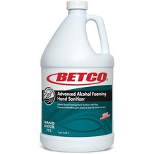 Betco Clario Hand Sanitizer Foam Refill - Citrus Scent - 1 gal (3.8 L) - Kill Germs - Hand, Skin - Light Blue - Anti-irritant, Non-drying, Non-sticky, Residue-free, Refillable - 1 Each
