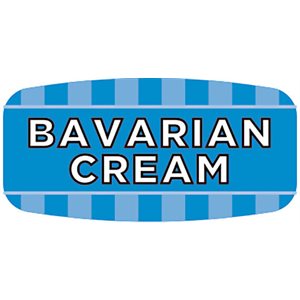 Label - Bavarian Cream 4 Color Process/UV 0.625x1.25 In. Rectangular 1000/Roll