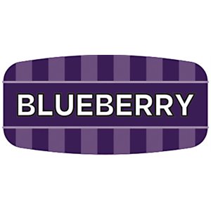 Label - Blueberry 4 Color Process/UV 0.625x1.25 In. Rectangular 1000/Roll
