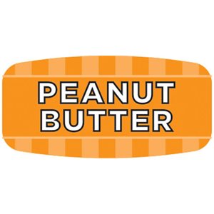 Label - Peanut Butter 4 Color Process/UV 0.625x1.25 In. Rectangular 1000/Roll