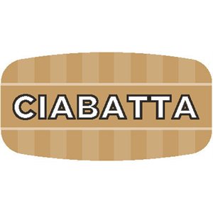 Label - Ciabatta 4 Color Process/UV 0.625x1.25 In. Rectangular 1000/Roll