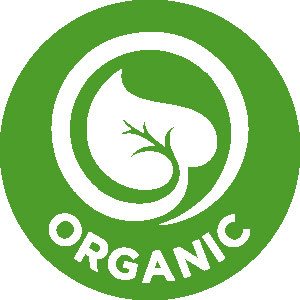 Label - Organic Green/UV 1 In. Circle 1M/Roll