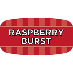 Label - Raspberry Burst 4 Color Process/UV 0.625x1.25 In. Rectangular 1000/Roll