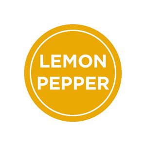 Label - Lemon Pepper Yellow/UV 1 In. Circle 1M/Roll