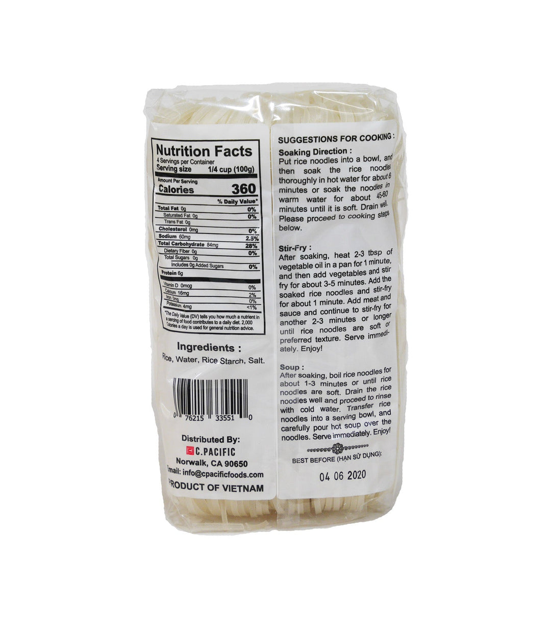 Dragon Phoenix Pad See Ew Rice Noodles X-Large 30/14 Oz.