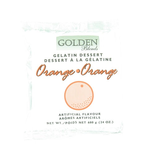 Orange Gelatin Dessert 1.5 Lb. 12/1.5 Lb.