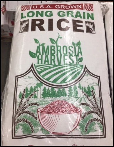 Long Grain Rice 4% 50 Lb. 1/50 Lb. Bag