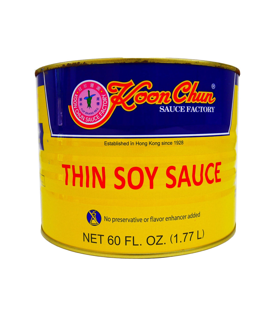 Thin Soy Sauce 60 Oz. 6/60 Oz.