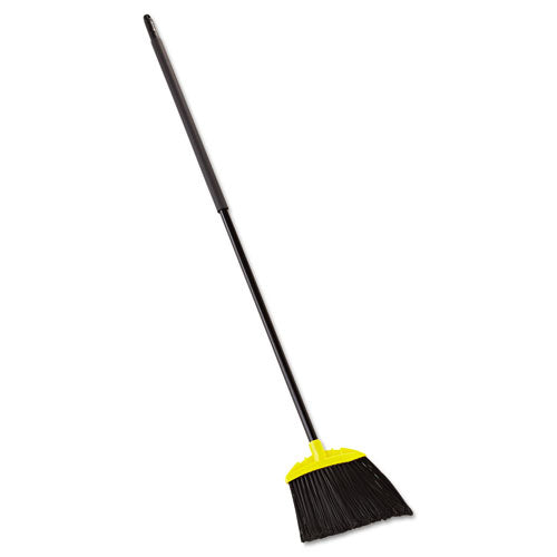 Rubbermaid Commercial Jumbo Smooth Sweep Angled Broom 46" Handle Black/yellow