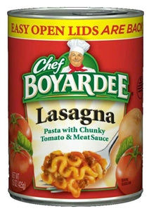 Chef Boyardee Chef Boyardee Lasagna-15 oz.-24/Case