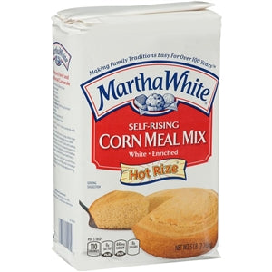 Martha White Self Rising Mix Corn Meal-5 lb.-8/Case