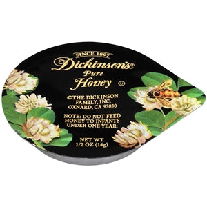 Dickinson Portion Control Pure Honey-0.5 oz.-200/Case