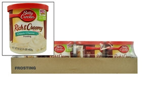 Betty Crocker Rich & Creamy Cream Cheese Frosting-16 oz.-8/Case