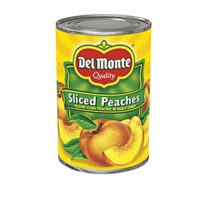 Del Monte Fruit Sliced Yellow Cling Peach-8.5 oz.-12/Case