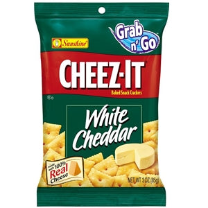 Cheez-It White Cheddar Crackers-1.5 oz.-8/Box-6/Case