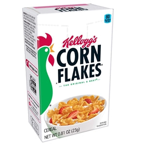 Kellogg's Corn Flakes Cereal-0.81 oz.-70/Case