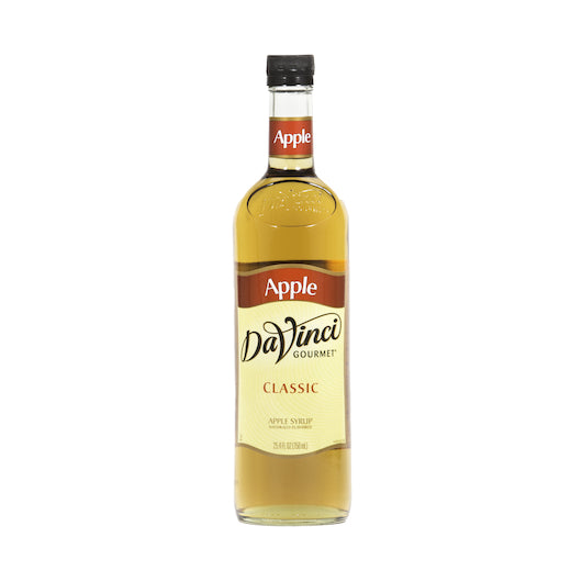 Davinci Gourmet Apple Syrup-750 Milliliter-4/Case