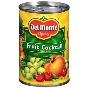 Del Monte In Heavy Syrup Fruit Cocktail-15.25 oz.-12/Case