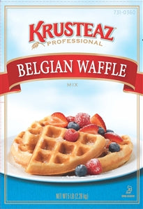 Krusteaz Belgian Waffle Mix-5 lb.-6/Case