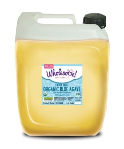 Wholesome Sweetener Organic Agave Extra Light Blue-5 Gallon