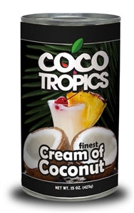 Coco Tropics Cream Of Coconut-15 fl oz.s-24/Case