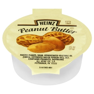 Heinz Portion Pack Peanut Butter-0.75 oz.-200/Box-1/Case