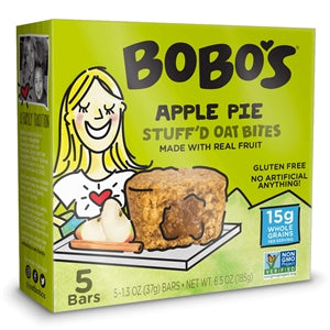 Bobo's Oat Bars Gluten Free-Vegan Apple Pie Bites-0.41 lb.-6/Case
